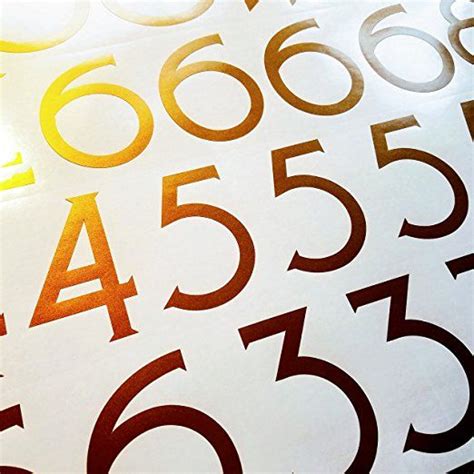 Printable Craftsman Style Numbers