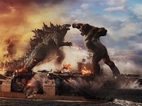 In a time when monsters walk the earth, humanity's fight for its future sets godzilla and kong on a collision course that will see the two most powerful forces of. Godzilla vs King Kong 4K Fight Wallpaper, HD Movies 4K Wallpapers, Images, Photos and Background