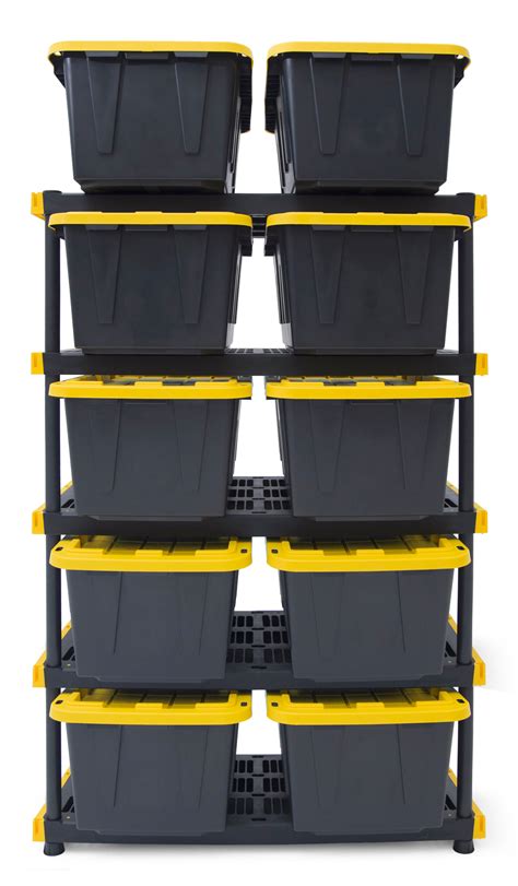 Lowes Black And Yellow Bins at Theodora Dunavant blog
