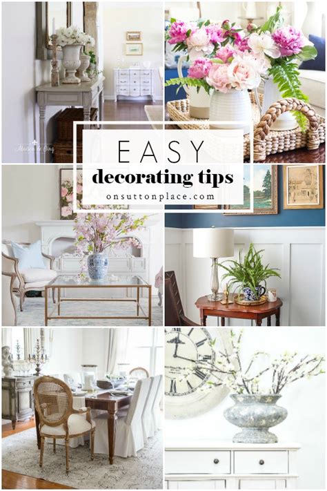 6 Of The Best Home Decorating Tips You Will Ever Get On Sutton Place