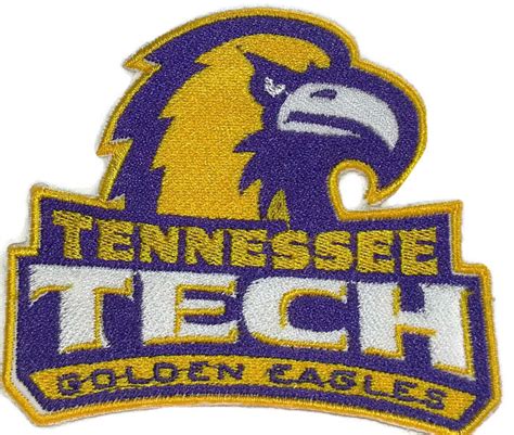 Tennessee Tech Golden Eagle Logo Iron On Patch Beyond Vision Mall