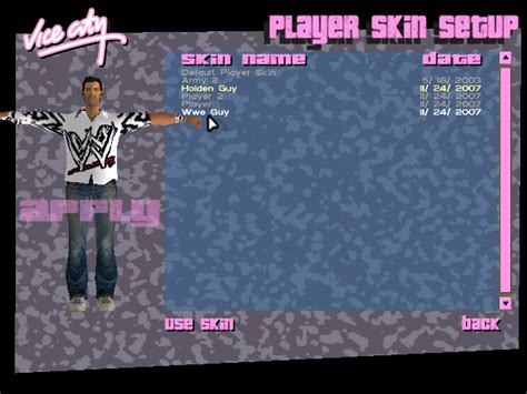 Grand Theft Auto Vice City Skin Pack Other