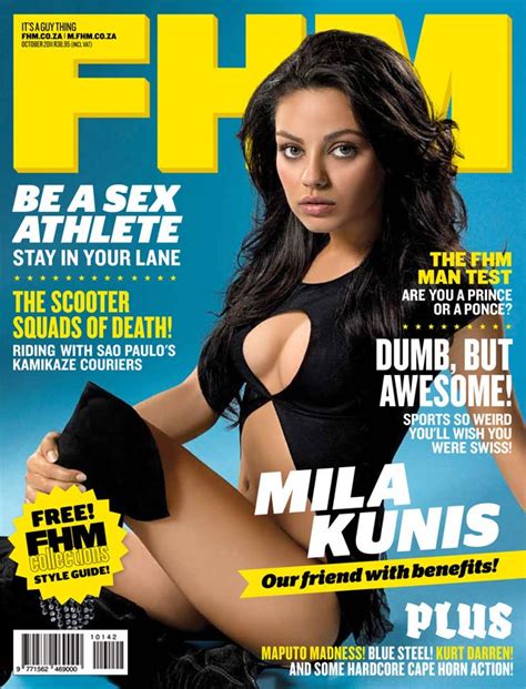 As Media Fhm Magazine Cover Mila Kunis Case Study