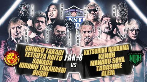 Wrestle Kingdom 16 Cartelera Confirmada NOAH Vs NJPW Solowrestling