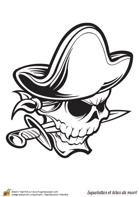 Dessin tete de mort cote sombre tatouages tete de mort cranes artistiques dessin tatouage designs de tatouages impressionnisme peinture. Coloriage d'une tête de mort de pirate avec un chapeau et ...