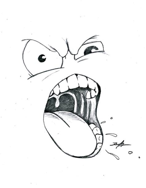 Angry Faces Drawing At Getdrawings Free Download