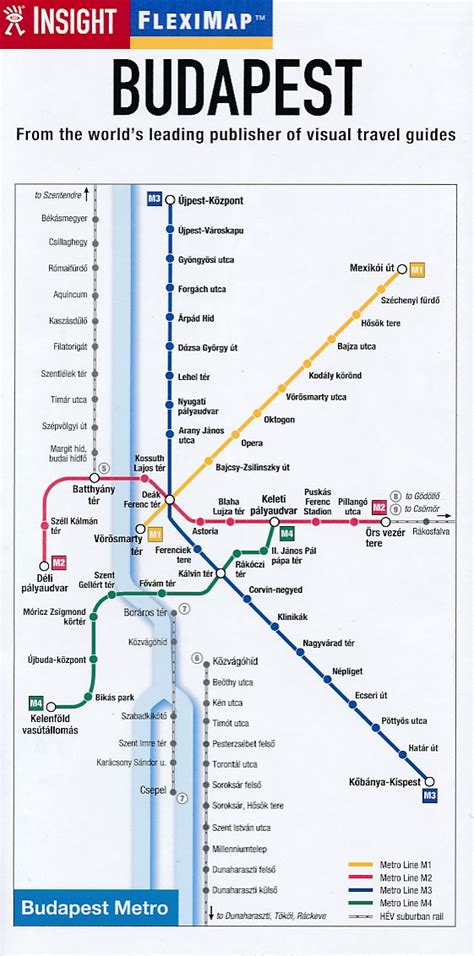 Waar ligt boedapest in hongarije? Stadsplattegrond Fleximap Budapest - Boedapest | Insight ...
