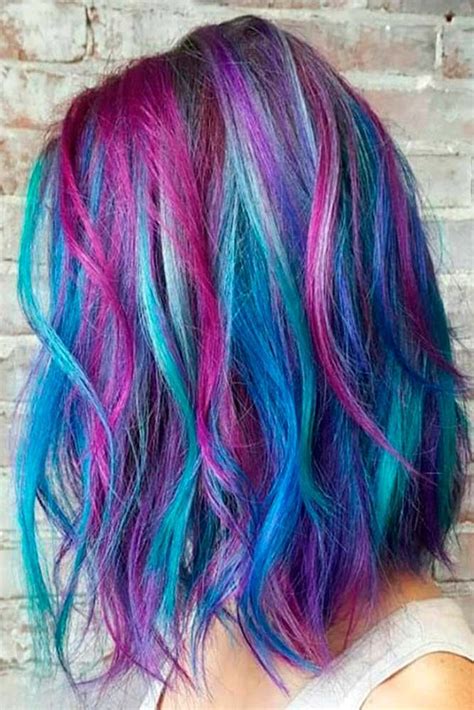 60 Fabulous Purple And Blue Hair Styles Purple Hair