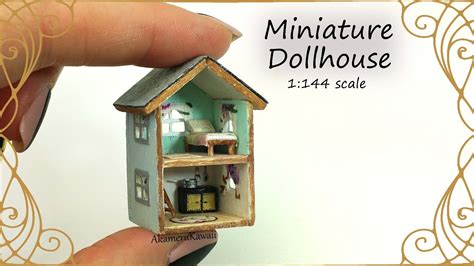 Dollhouse For Dolls Miniature Dollhouse Tutorial Youtube