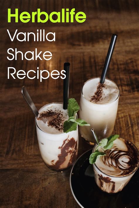 Herbalife Vanilla Shake Recipes Artofit