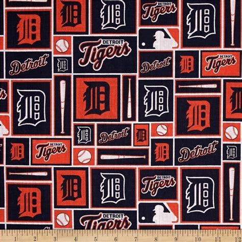 Mlb Logo Detroit Tigers 60 6660b Block
