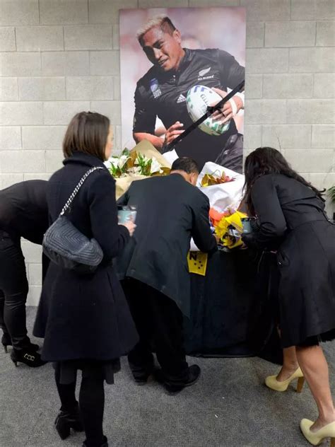 Jerry Collins Funeral Biggest Names In Rugby Pay Respects To All My