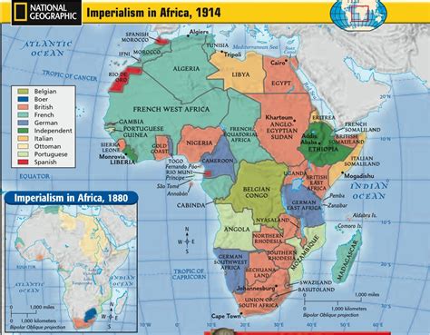 40 Imperialism In Africa 1880 To 1914 Map