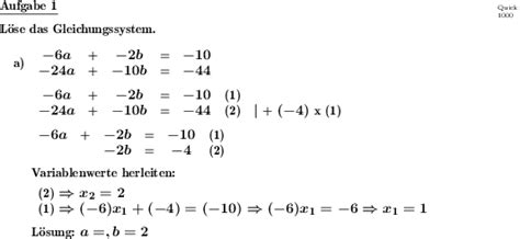 Die lösungen eines linearen gleichungssystems mit zwei variablen kannst du zeichnerisch bestimmen, indem du beide gleichungen als geradengleichungen auffasst und die. Lineares Gleichungssystem - Gaußsches Verfahren ...