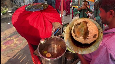 Kolkata Famous Puchka Aloo Kabli Chaat Rs Only L Kolkata Street