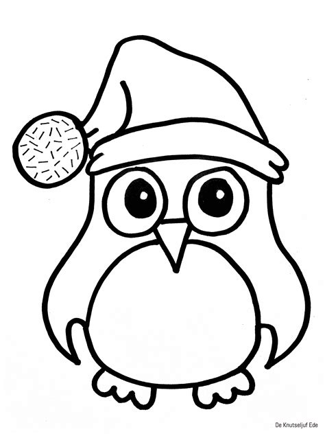 Kleurplaten Dieren Pinguin Coloring and Drawing