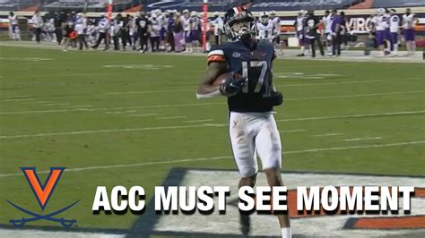 Virginia Shows Some Trickery On 52 Yd Touchdown Acc Must See Moment Youtube