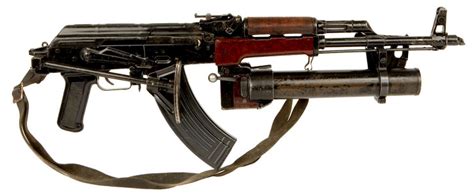 Deactivated Ak47 With Grenade Launcher Modern Deactivated Guns