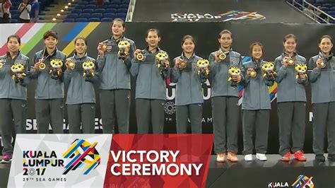 Sukan para asean 2017), officially known as the 9th asean para games (malay: Badminton 🏸 Womens Team finals Victory Ceremony | 29th SEA ...