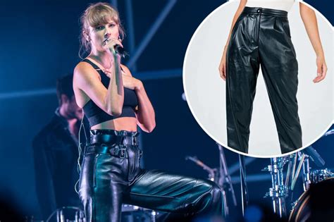 Steal Taylor Swifts Leather Pants Look With These 10 Styles