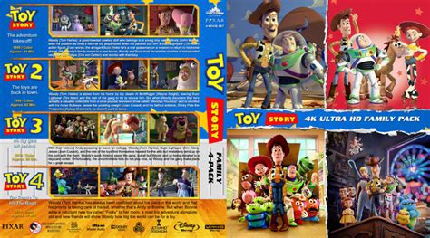 Toy Story 4 Pack Custom 4k Uhd Cover Dvdcovercom