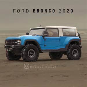 New Ford Bronco Rendered Looks Spot On Autoevolution