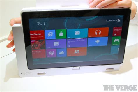 Acer Announces 116 Inch Iconia W700 Windows 8 Tablet Update Hands On