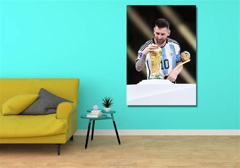 the world s best footballer lionel messi poster messi is etsy