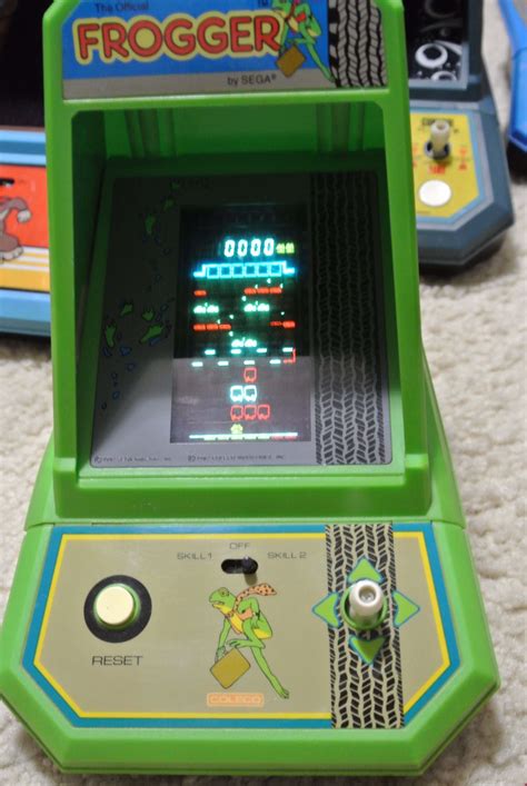 Coleco Tabletop Arcade Lot Works Donkey Kong Galaxian Frogger Pacman
