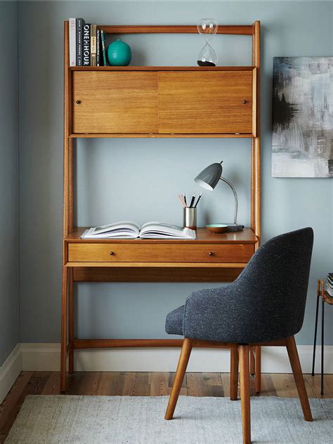 West Elm Mid Century Wall Desk At John Lewis And Partners