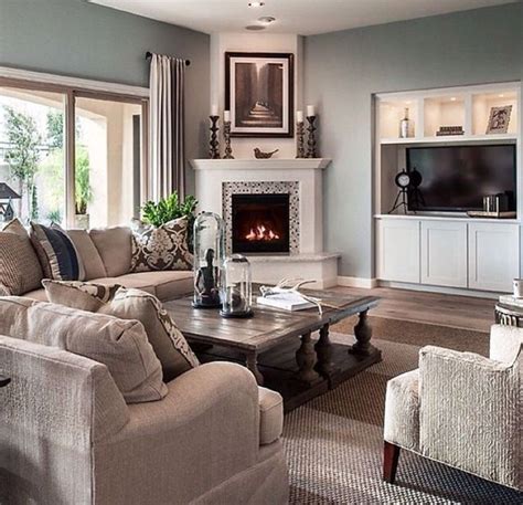 32 Awesome Living Room Design Ideas With Fireplace Magzhouse Living