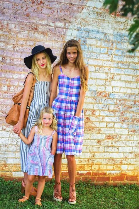 Gwen Top And Dress Dresses For Tweens Summer Dress Patterns Girl Fashion