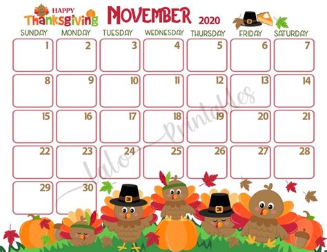 Free Printable November 2024 Calendar With Holidays 2024 Calendar