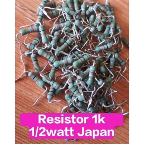 Jual Resistor 1k 12watt Japan Shopee Indonesia