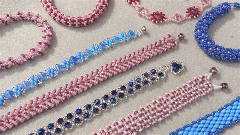 11 Gorgeous Bead Weaving Designs Live Tutorial Bead Weaving For