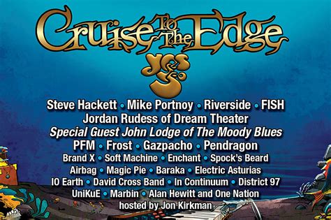 Yes Announce 2019 Cruise To The Edge Lineup