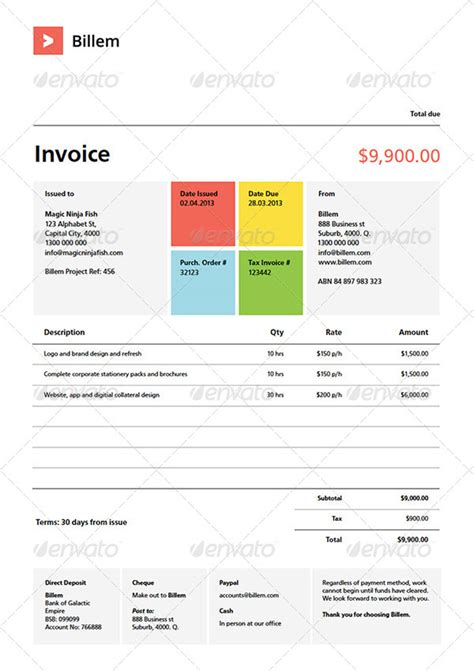 20 Best Proposal And Invoice Templates