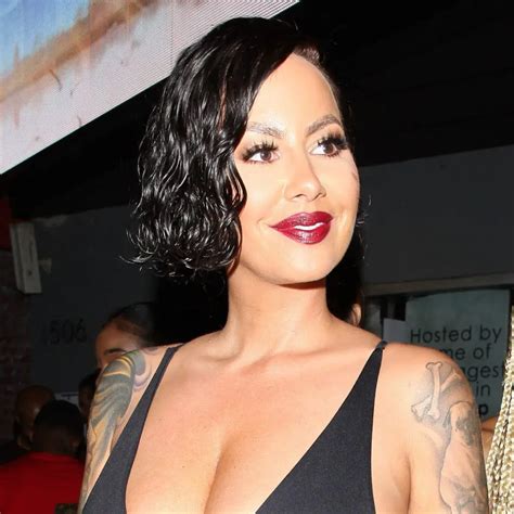 11 Best Of Amber Rose With Hairstyles Before Her Infamous Short Hair