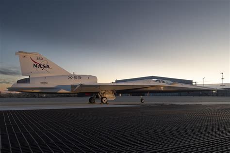 Nasas X 59 Quiet Supersonic Research Aircraft Built With The Goal To
