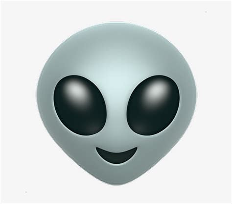 Download Transparent Alien Emoji Alien Space Emoji Emoticon Iphone