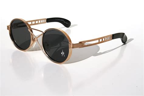 Hi Tek Vintage Round Gold Metal Sunglasses Ht 4008 Unusual Hi Tek Webstore