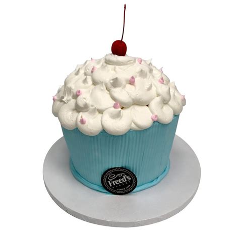 Blue Cupcake Birthday Freeds Bakery
