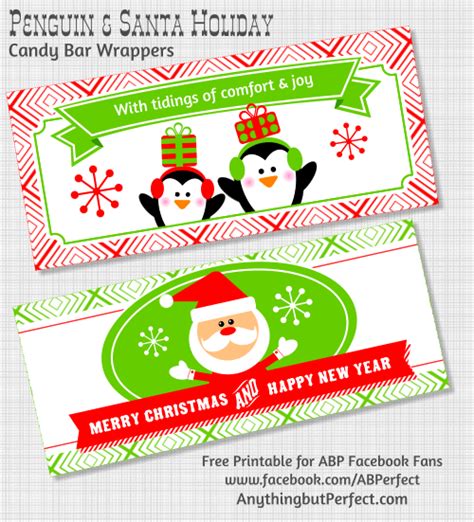 Amazon's choice for candy bar wrappers. Auntie Lolo Crafts: Free Prints Wednesday, Christmas ...