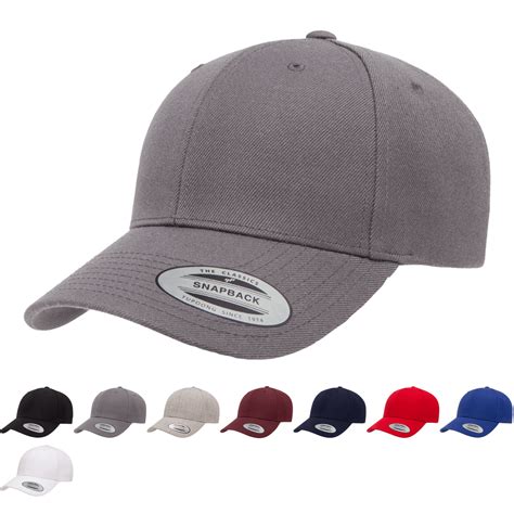 Yupoong 6789m Premium Curved Baseball Hat Snapback Cap Yp Classics