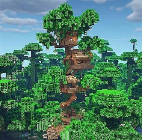 Best Treehouse Designs To Build In Minecraft