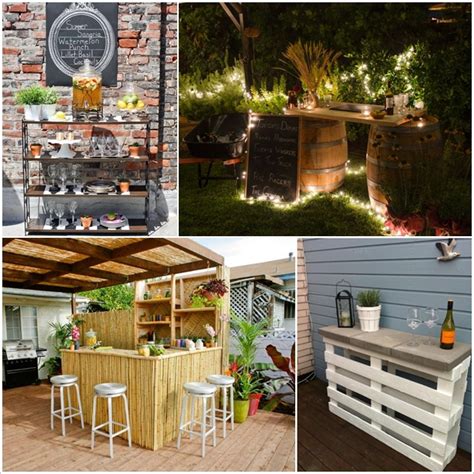 There's been a lot of similar ideas floating about during this lockdown period, so liv and her family jumped on the bandwagon! Creative and Low-Budget DIY Outdoor Bar Ideas! | Diy Smartly