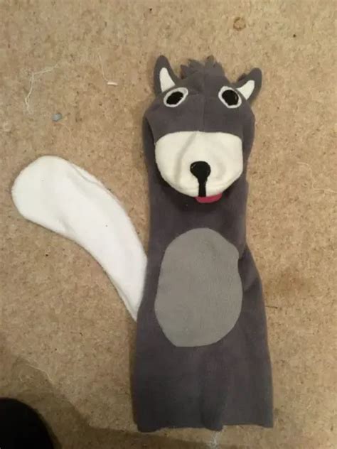 Replica Of Rare Vintage Squirrel Puppet As Seen In Baby Einstein Large