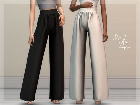 The Sims Resource Ada Pants By Laupipi • Sims 4 Downloads