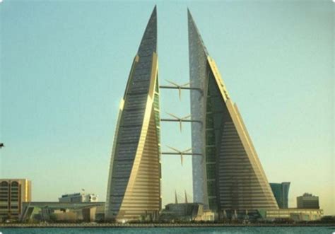 Bahrain World Trade Center First Commercial Building With