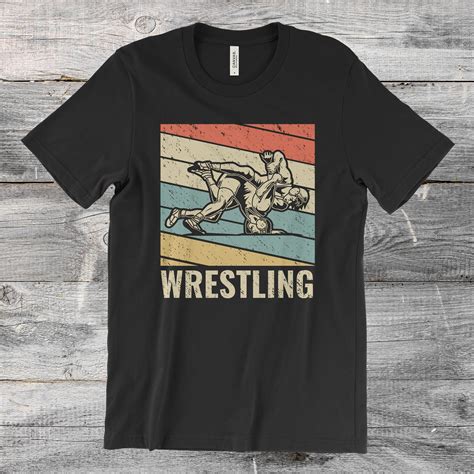 wrestling wrestlers sport vintage wrestler t t shirt high etsy